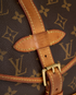 Saumur, &pound;395, Handbags, Brown, Canvas, Other view